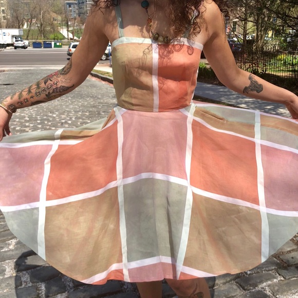 Vintage lovely handmade dress - Picture 4 of 6